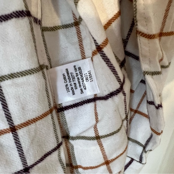 Croft and Barrow Flannel Shirt - Picture 5 of 5